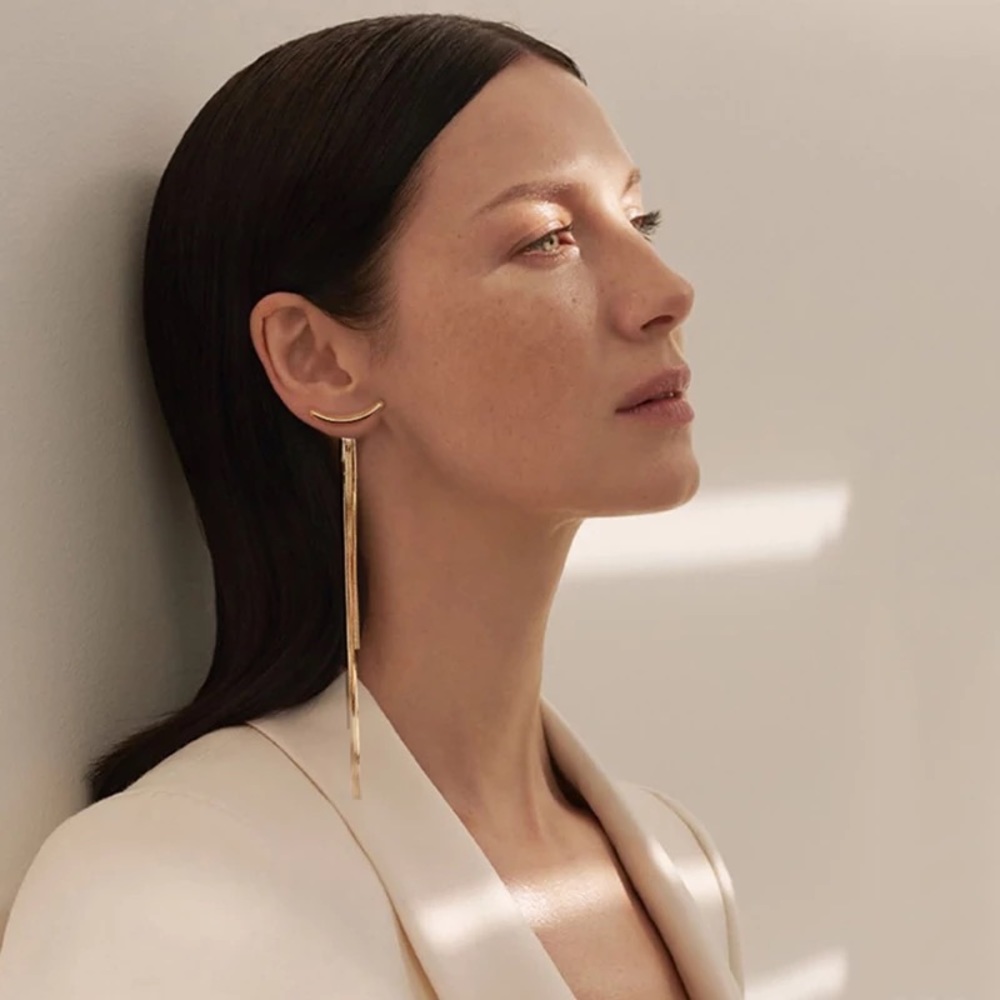 Long Gold Earrings